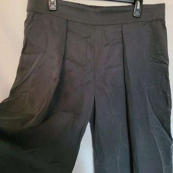 Banana Republic Women's High Rise Wide Leg Pants Tencil Pull On Comfort Large - Picture 3 of 9